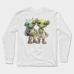 Alien buddies Long Sleeve T-Shirt